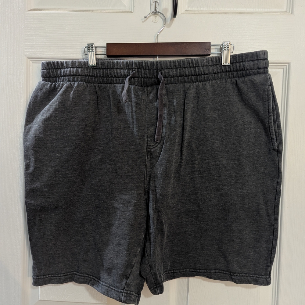Men's Gray Casual Shorts - Size L